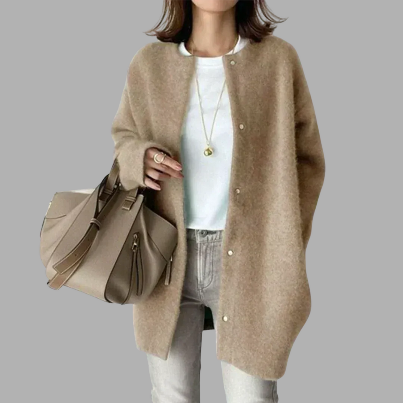 Ågot | Elegant Cashmere Cardigan