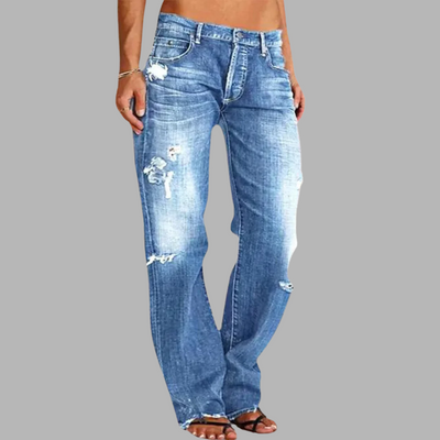 Elina | Løse Denim Jeans for Kvinner