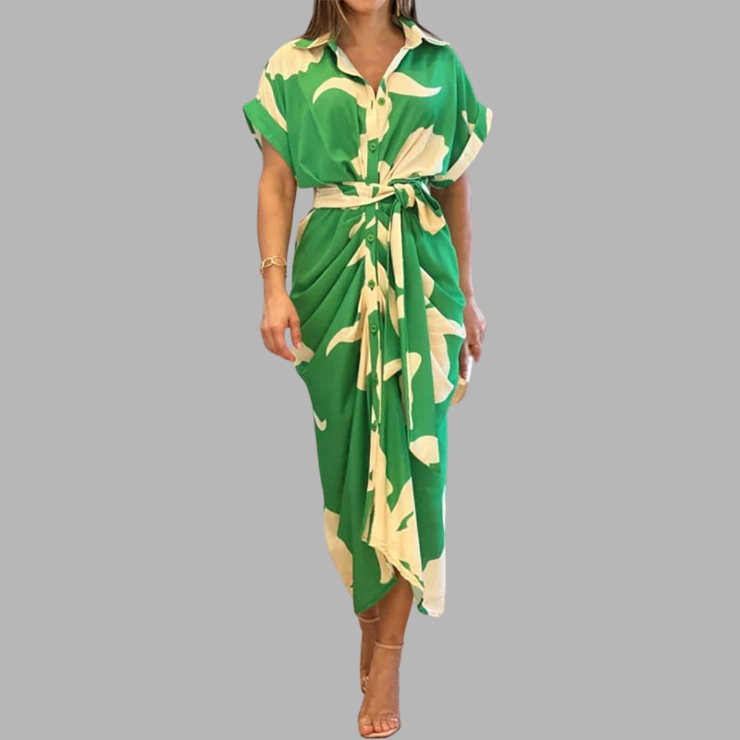 Anea | Luksuriøs kjole med krage