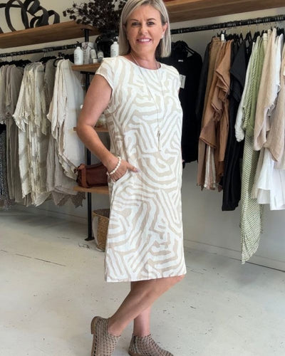 Josefin | Sommerkjole med rund hals