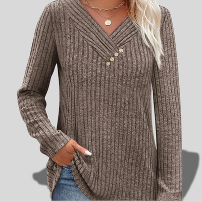 Ellinor | Myk & Elegant Strikkegenser