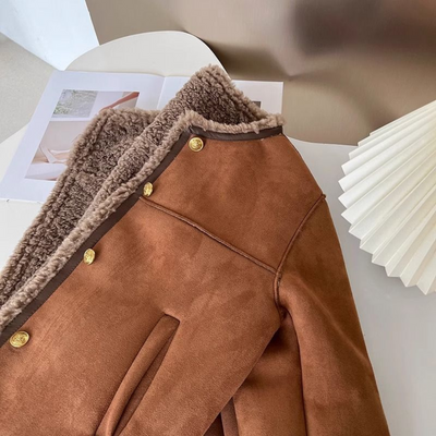 Weronika | Varm Lærjakke