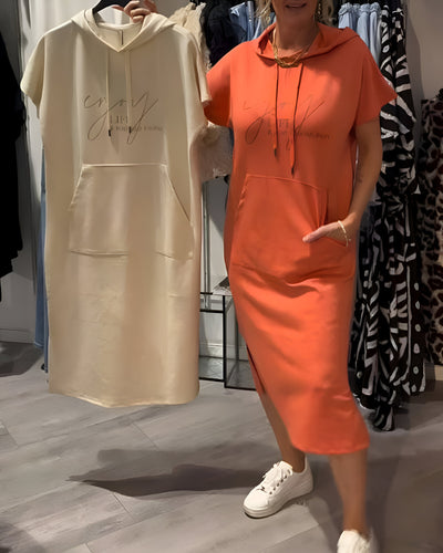 Lovise | Casual Hoodie Kjole