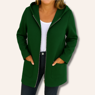 Dagrunn | Langermet Cardigan med Hette