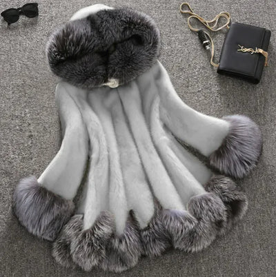 Faux Fur Mink Fur Coat