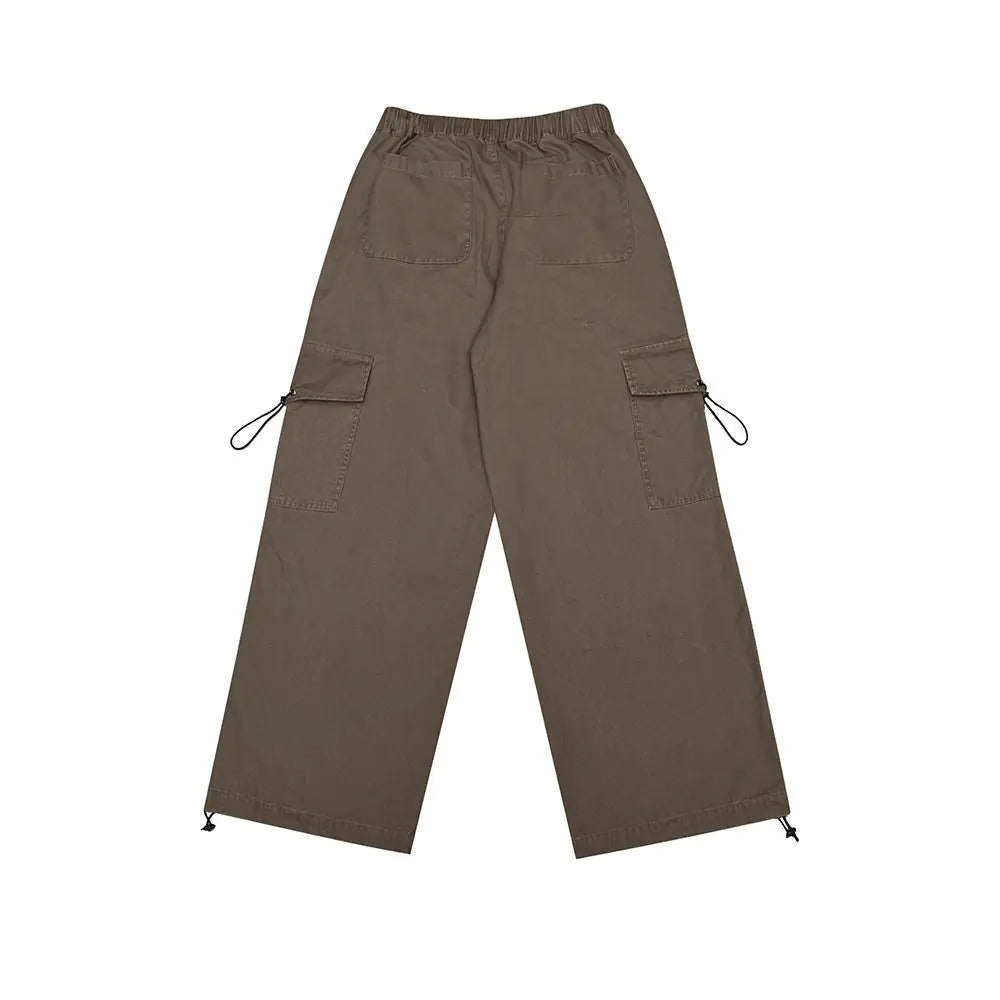 Autumn Retro Wide Leg Basic Workwear Pants